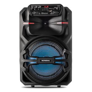 Caixa Amplificada Connect Party Mondial Preto 200W RMS CM-200
