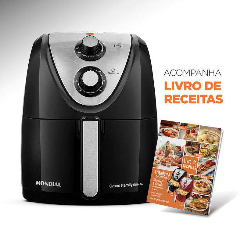 Fritadeira Air Fryer 5 Litros AFN50BI Mondial