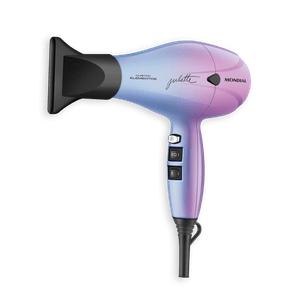 Secador de Cabelo By Juliette Mondial Azul e Rosa 2000W SCP-JU-03
